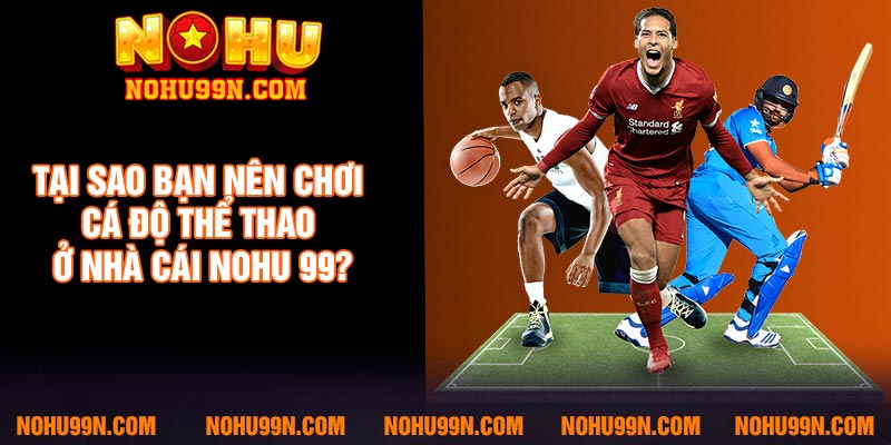 Tại sao bạn nên chơi cá độ thể thao ở nhà cái Nohu 99?